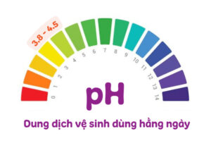 Độ pH của dung dịch vệ sinh phụ nữ nên thuộc khoảng 3.8-4.5